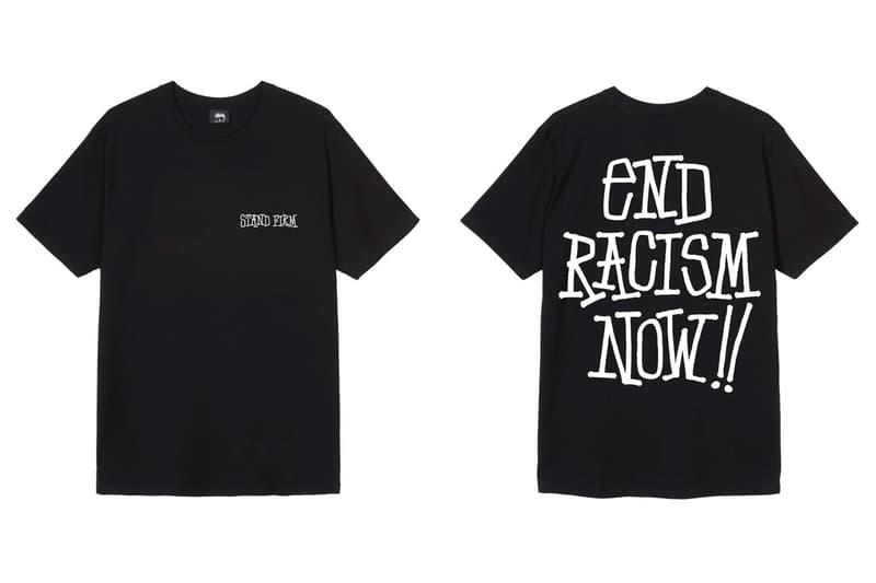 Stüssy 推出反種族主義別注系列 T-Shirt