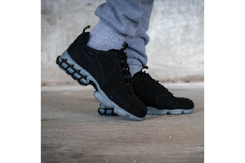 近賞 Stüssy x Nike Air Zoom Spiridon Caged 2 黑魂配色上腳圖輯
