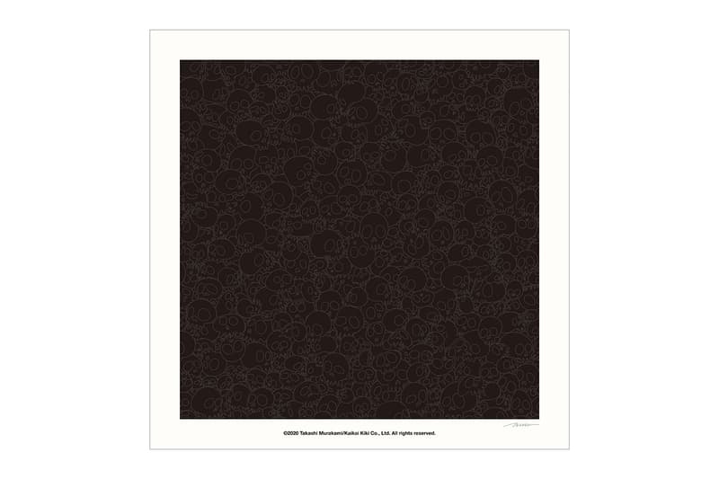 村上隆推出全新黑魂限量版慈善畫作系列