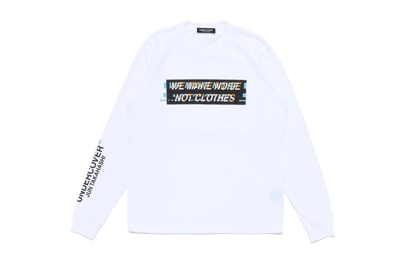 UNDERCOVER 推出「WE MAKE NOISE/NOT CLOTHES」全新標語系列
