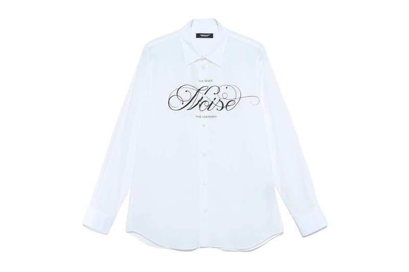 UNDERCOVER 推出「WE MAKE NOISE/NOT CLOTHES」全新標語系列