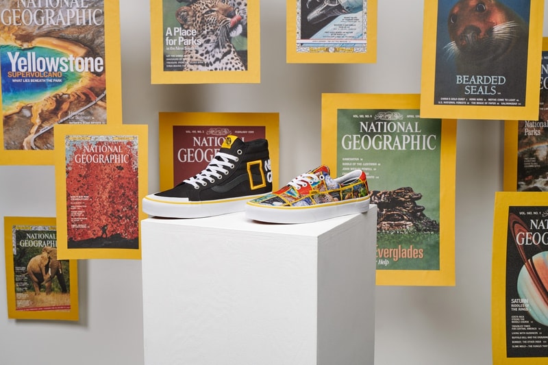 Vans 携手 National Geographic 推出探索故事联名鞋款系列