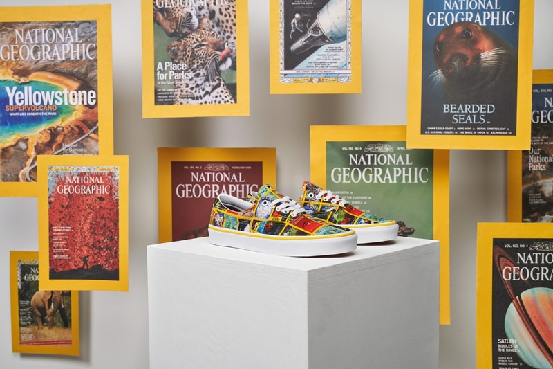 Vans 携手 National Geographic 推出探索故事联名鞋款系列