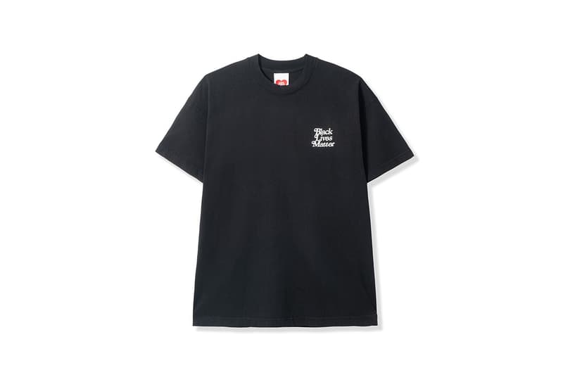 Verdy 打造最新 T-Shirt 設計為 #BlackLivesMatter 運動發聲