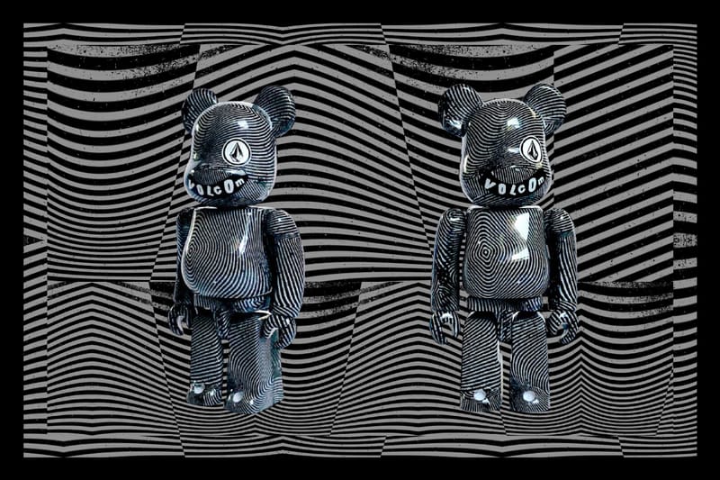 VOLCOM x Medicom Toy 全新联乘 BE@RBRICK 玩偶发布