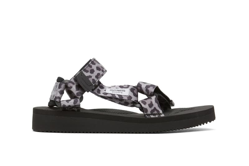 WACKO MARIA x SUICOKE 豹紋聯乘涼鞋上架