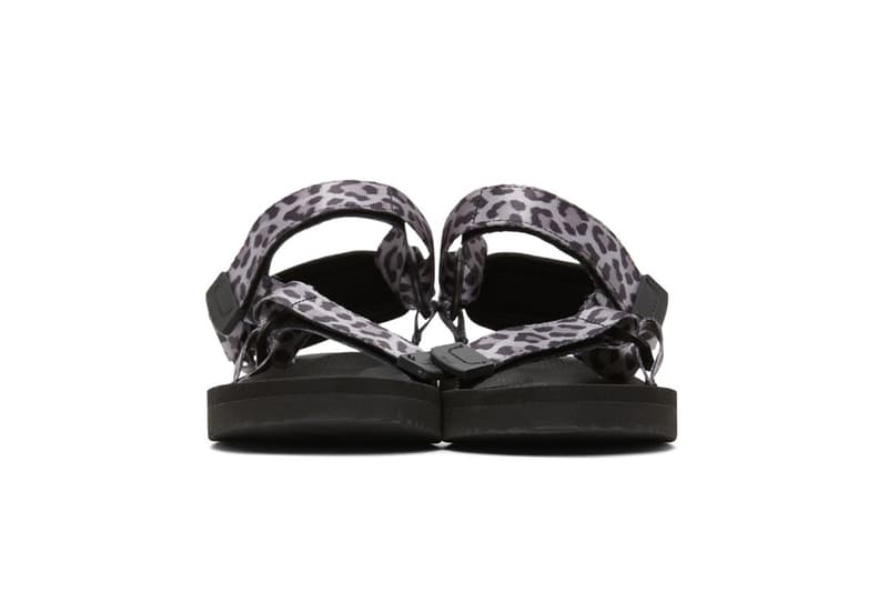 WACKO MARIA x SUICOKE 豹紋聯乘涼鞋上架