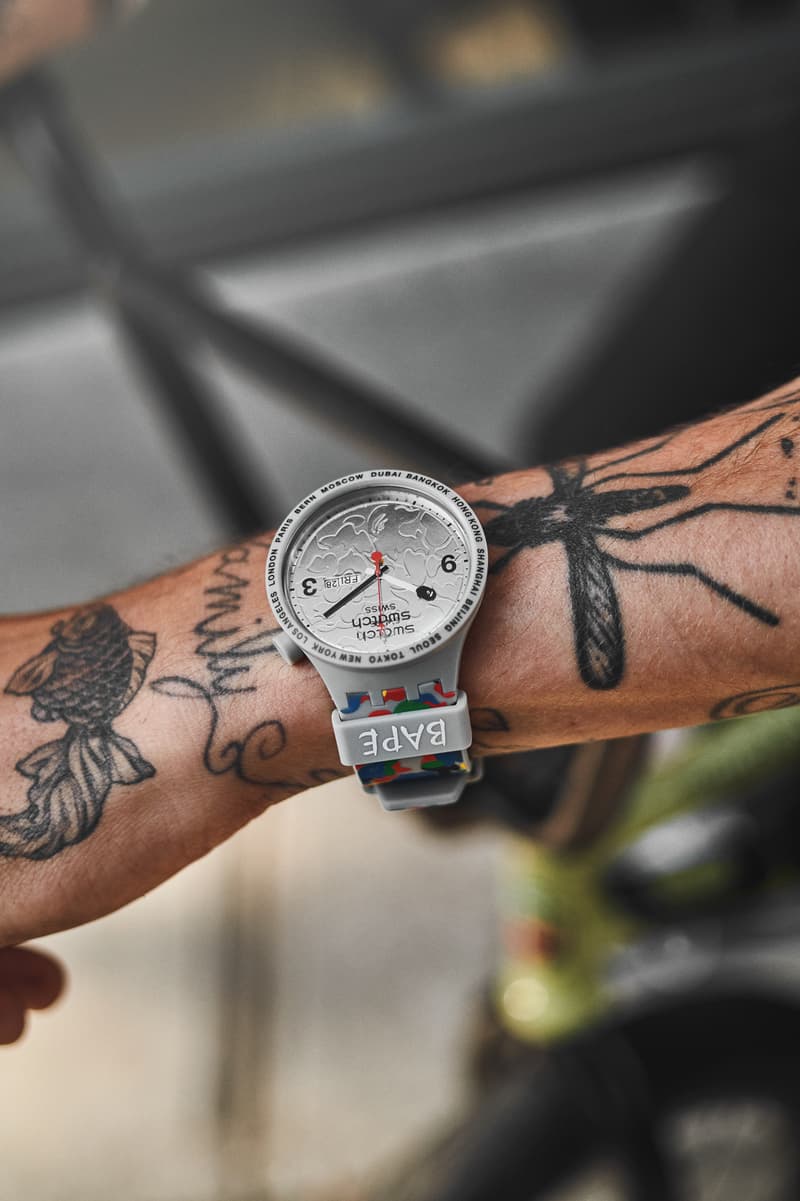 Swatch X A BATHING APE® 联乘系列第二弹正式发布