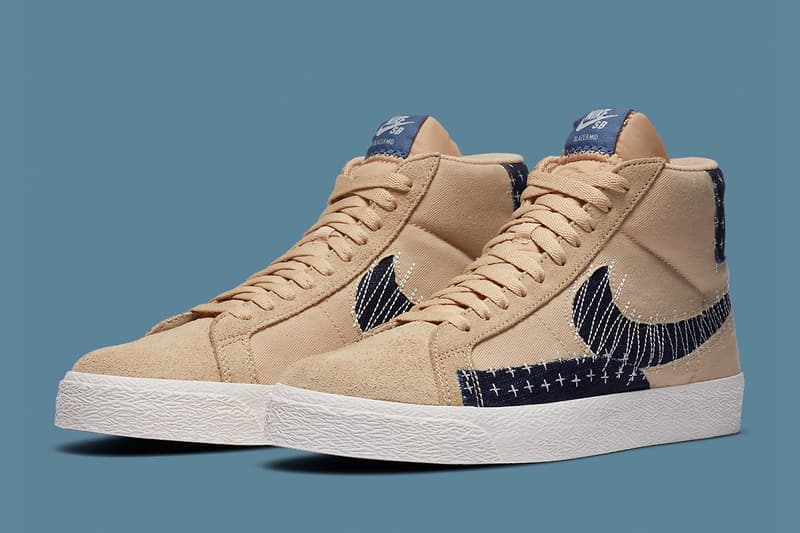Nike SB Blazer Mid「Sashiko」日本傳統工藝概念款式即將登場