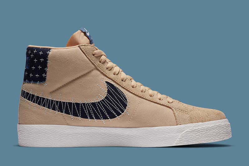 Nike SB Blazer Mid「Sashiko」日本傳統工藝概念款式即將登場