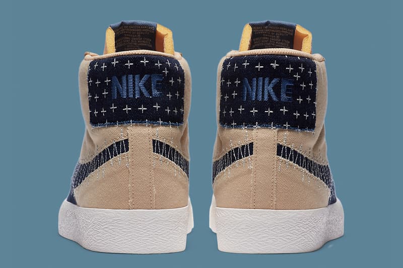 Nike SB Blazer Mid「Sashiko」日本傳統工藝概念款式即將登場