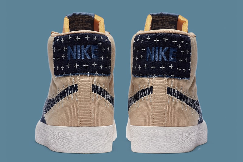 Nike SB Blazer Mid「Sashiko」日本傳統工藝概念款式即將登場