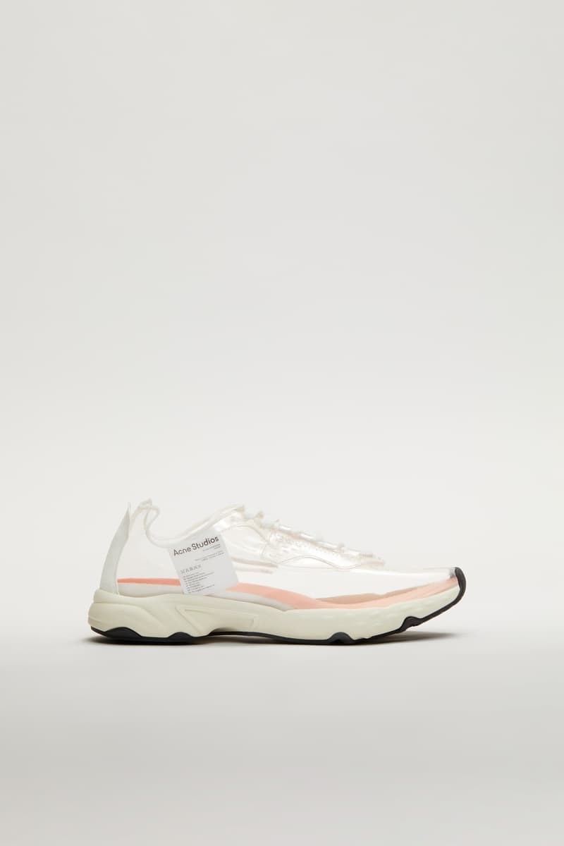 Acne Studios 为 N3W 运动鞋推出全新透明版本
