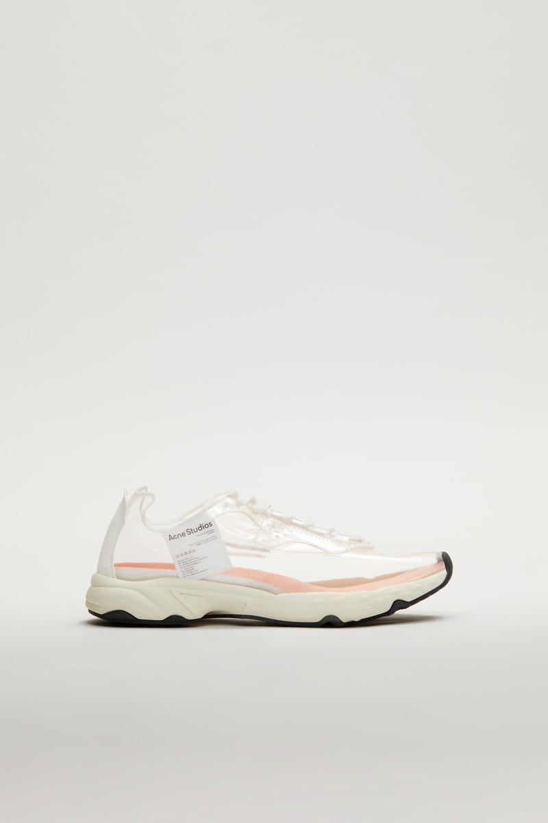Acne Studios 为 N3W 运动鞋推出全新透明版本