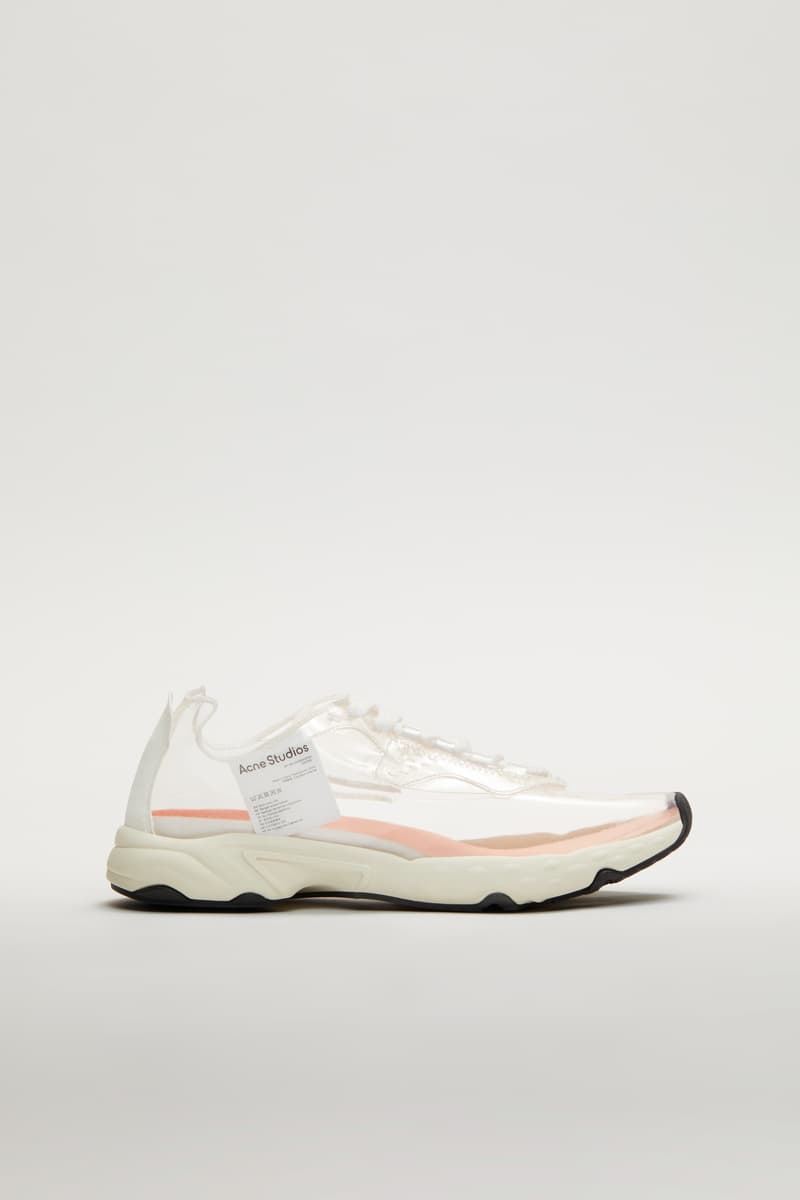 Acne Studios 为 N3W 运动鞋推出全新透明版本