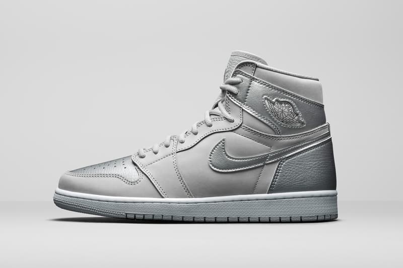 Air Jordan 1 CO.JP「Metallic Silver」配色鞋款官方圖輯釋出