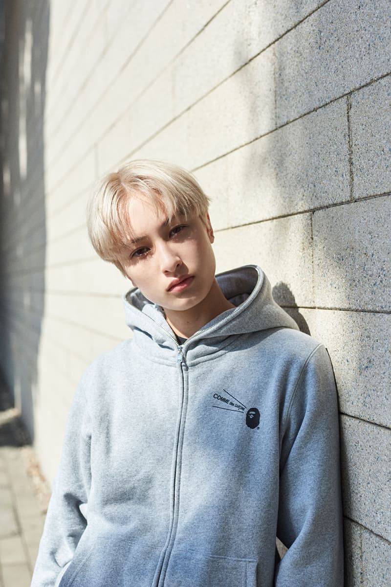 A BATHING APE® x COMME des GARÇONS 聯乘系列第二彈正式發佈