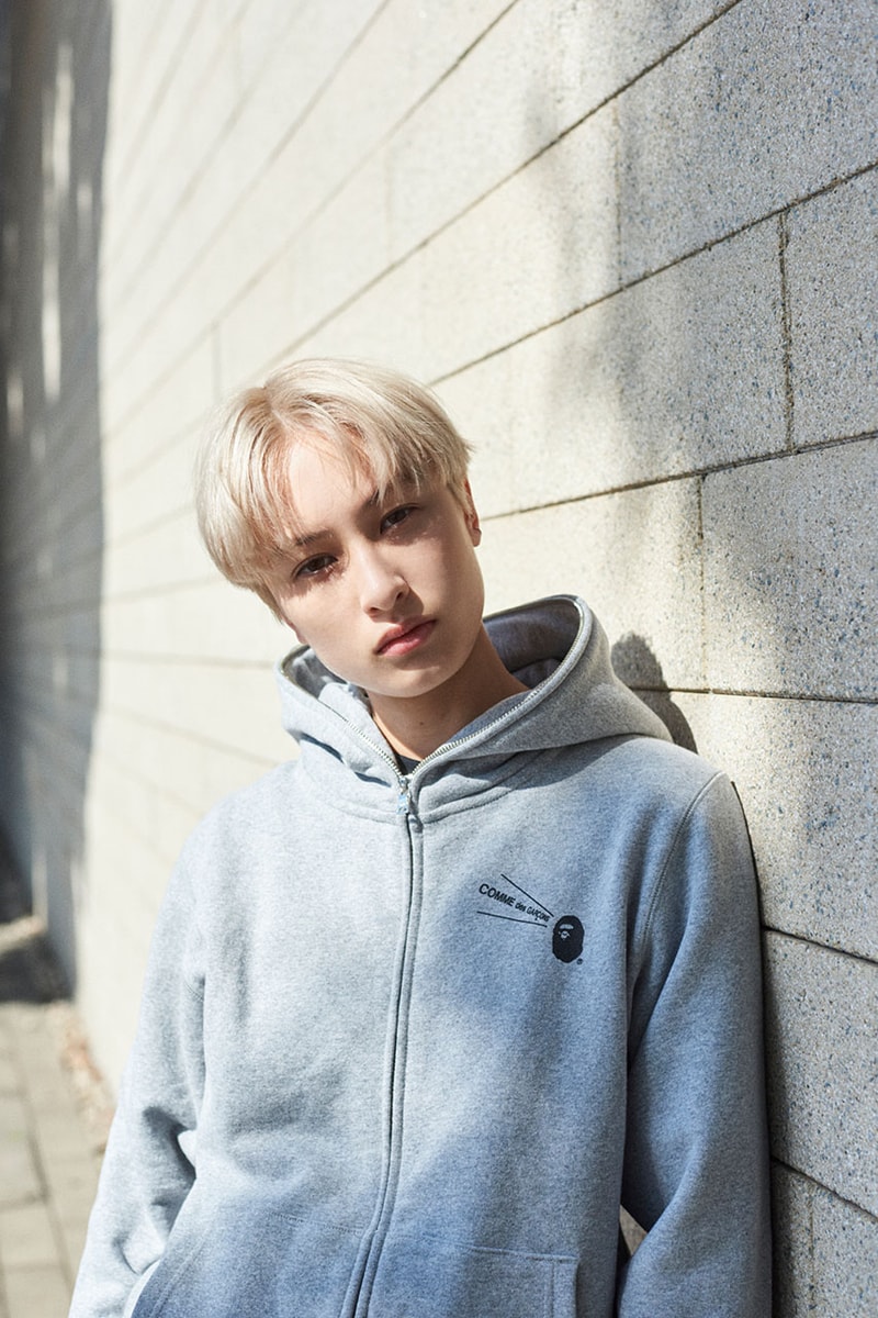 A BATHING APE® x COMME des GARÇONS 聯乘系列第二彈正式發佈