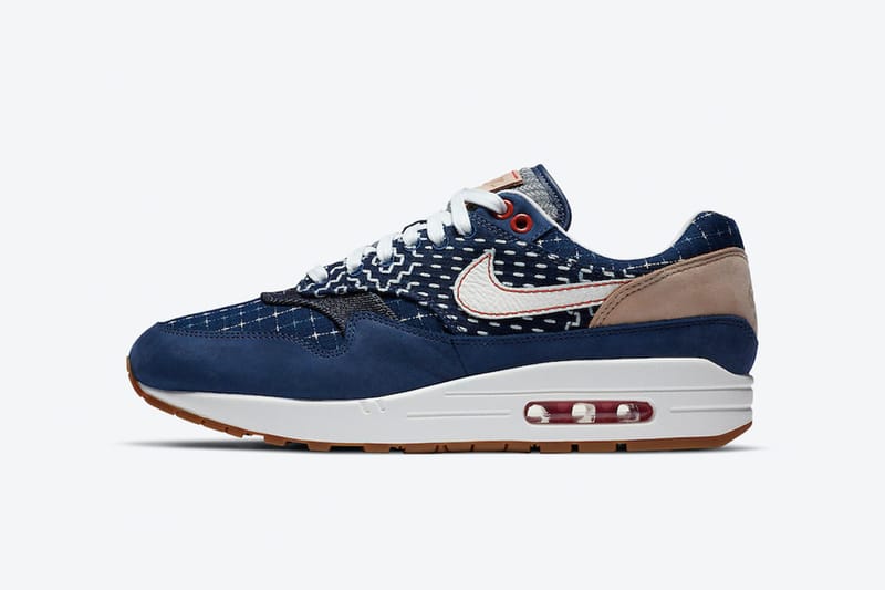 DENHAM x Nike 打造傳統日本工藝元素 Air Max 1 別注鞋款