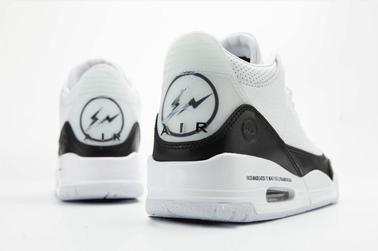 fragment design x Air Jordan 3 全新聯名鞋款高清圖輯曝光
