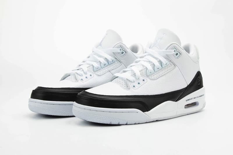 fragment design x Air Jordan 3 全新聯名鞋款高清圖輯曝光