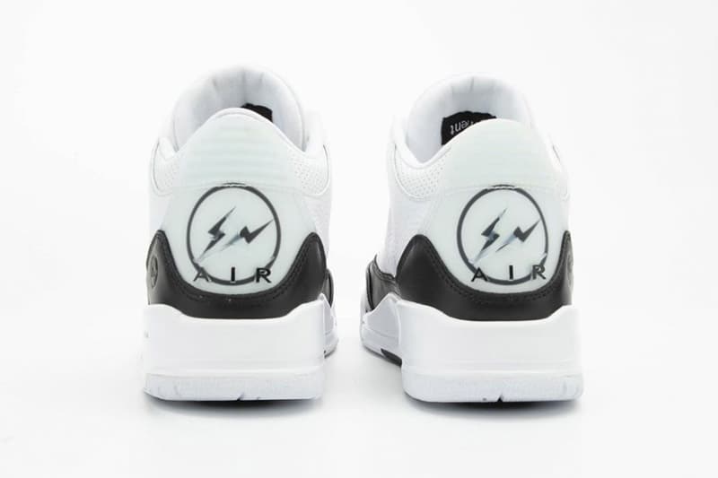 fragment design x Air Jordan 3 全新聯名鞋款高清圖輯曝光