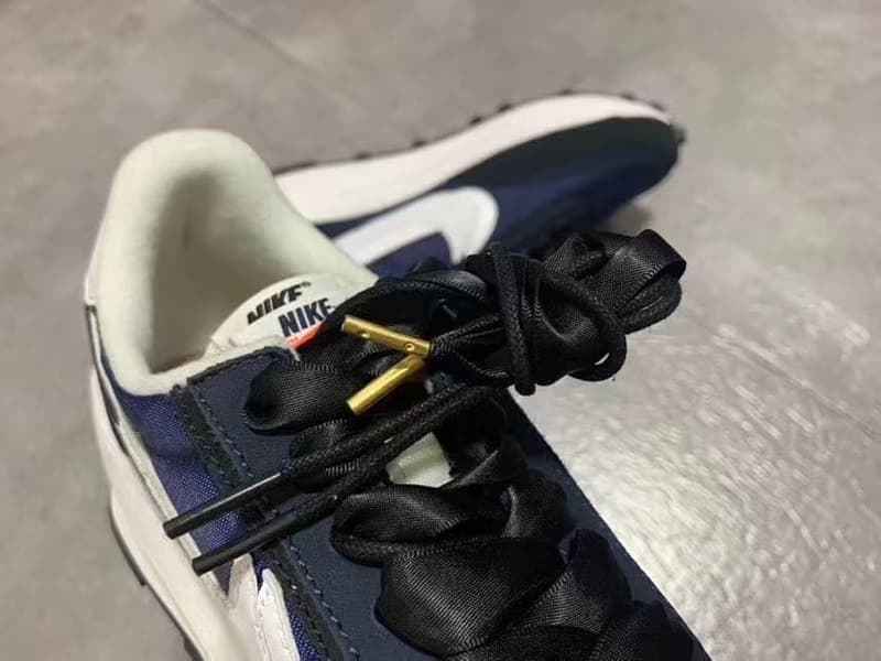 網絡曝光 fragment design x sacai x Nike LDWaffle 聯名鞋款細節圖輯