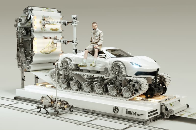 艺术家 Frederik Heyman 为 Nike ISPA Road Warrior 打造 3D 虚拟大片