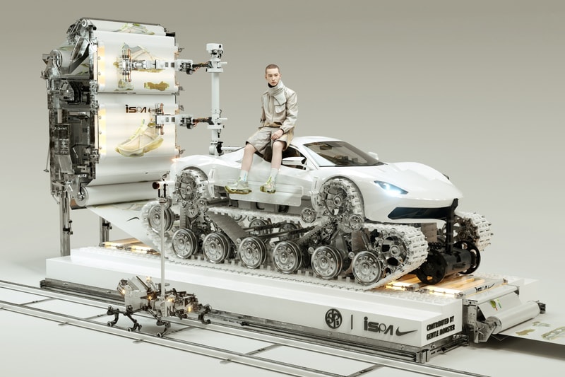 艺术家 Frederik Heyman 为 Nike ISPA Road Warrior 打造 3D 虚拟大片