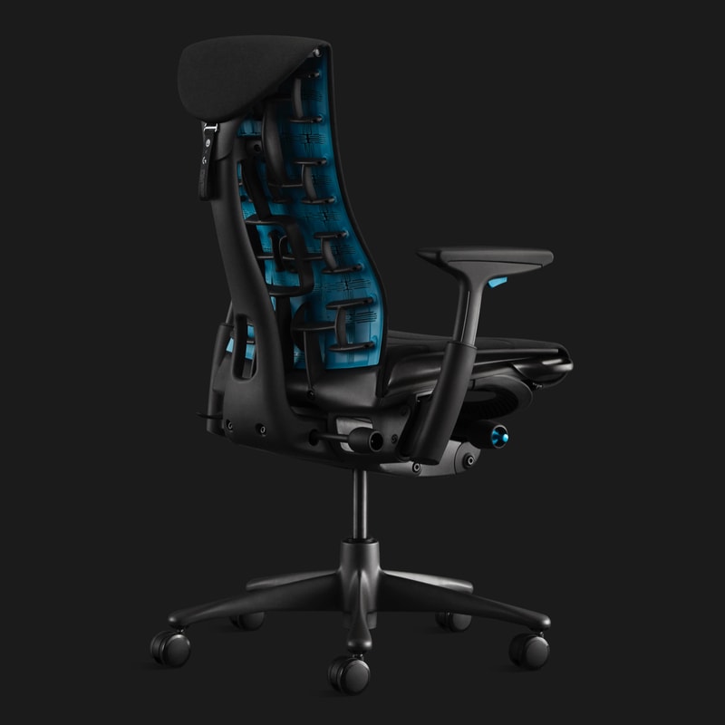 Herman Miller x Logitech G 全新 Embody 电竞座椅正式登场