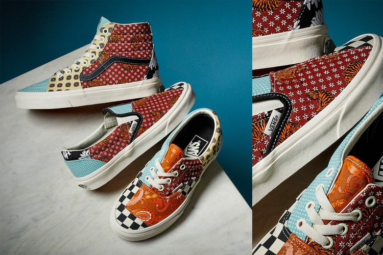 Vans 推出全新「Tiger Patchwork」虎紋拼接鞋款系列
