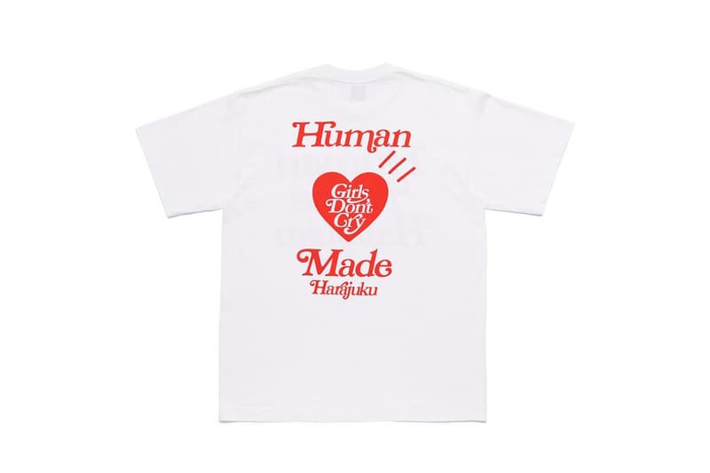 HUMAN MADE x Girls Don’t Cry 全新聯乘 T-Shirt 系列發佈