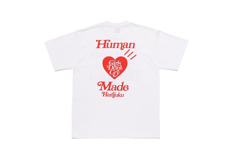HUMAN MADE x Girls Don’t Cry 全新聯乘 T-Shirt 系列發佈