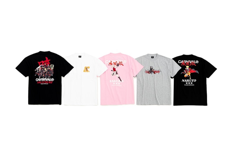 《Naruto Shippuden》x CARNIVAL 最新聯乘系列發佈