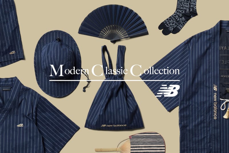 New Balance Japan 推出日本传统工艺服饰「Modern Classic Collection」