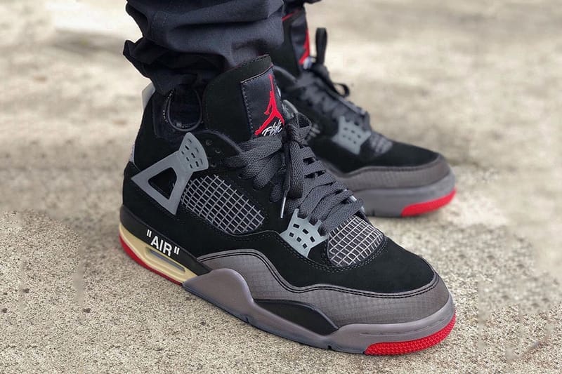 Off-White™ x Air Jordan 4 經典配色「Bred」全新發售情報曝光