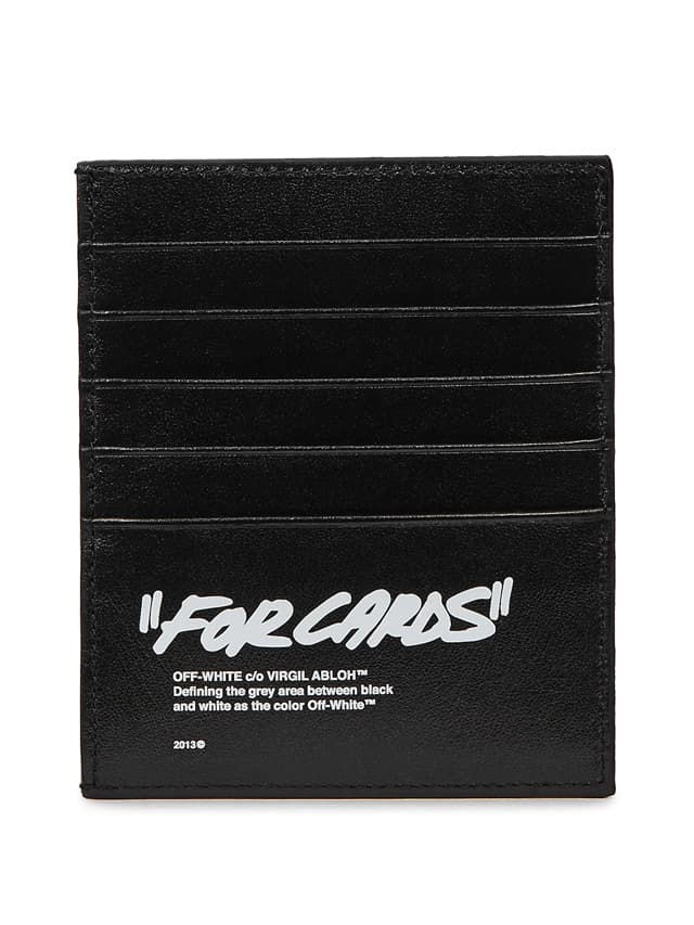 Off-White™ 推出全新皮革標語卡夾