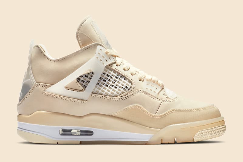 Off-White™ x Air Jordan 4「 Sail」鞋款官方圖輯正式公開