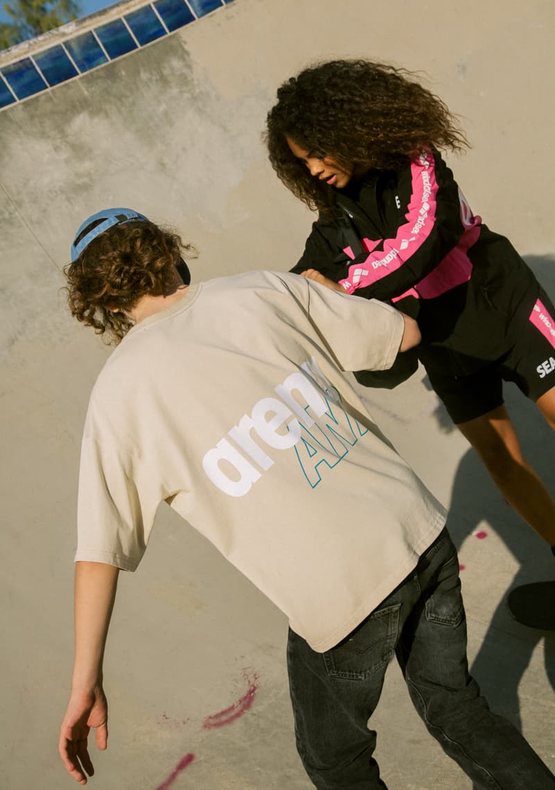 WIND AND SEA 首度聯乘世界游泳品牌 arena