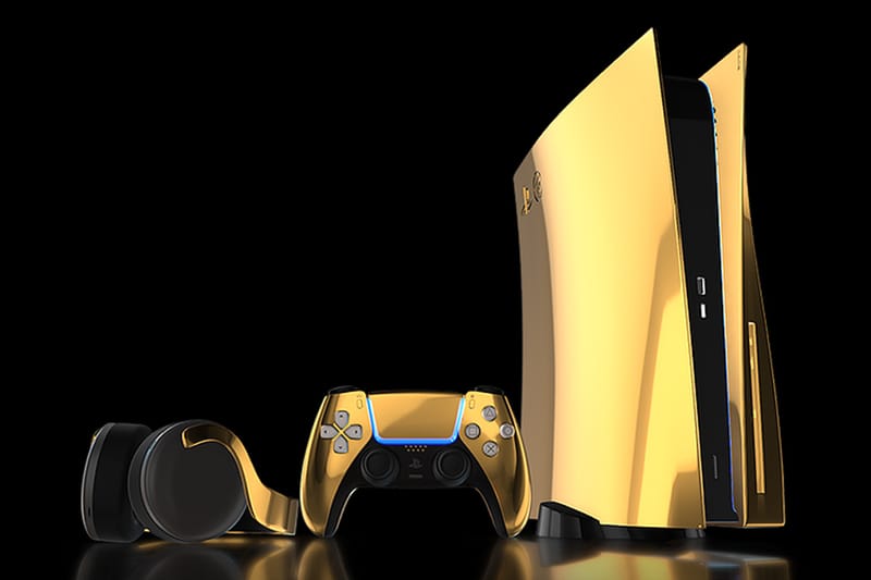 Truly Exquisite 推出 24K 金版本 Sony PlayStation 5 定製套裝