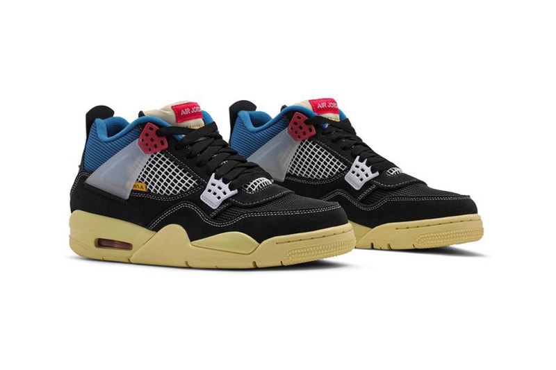 率先近賞 Union LA x Air Jordan 4 Retro 最新配色「Off Noir」
