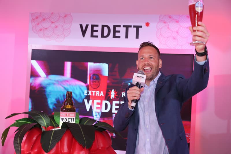 VEDETT 于上海举办 Extra Rosé 玫瑰红啤酒发布派对