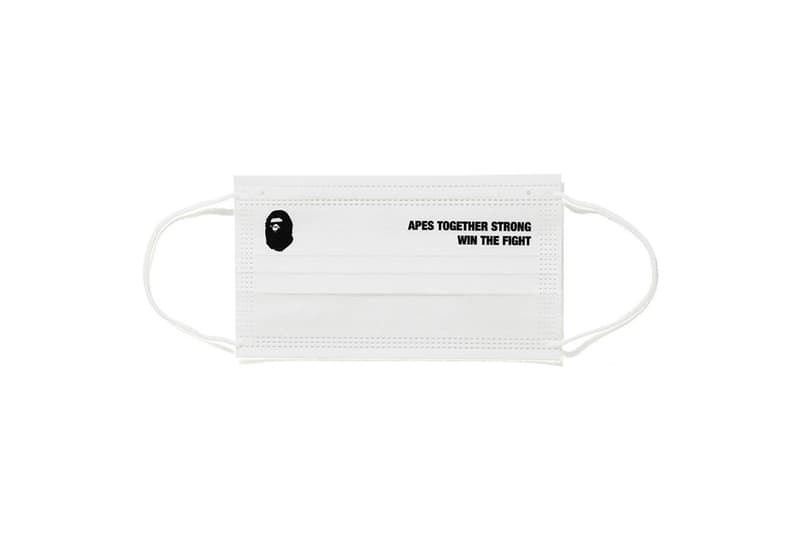 A BATHING APE® 推出全新 ABC NEON CAMO 口罩