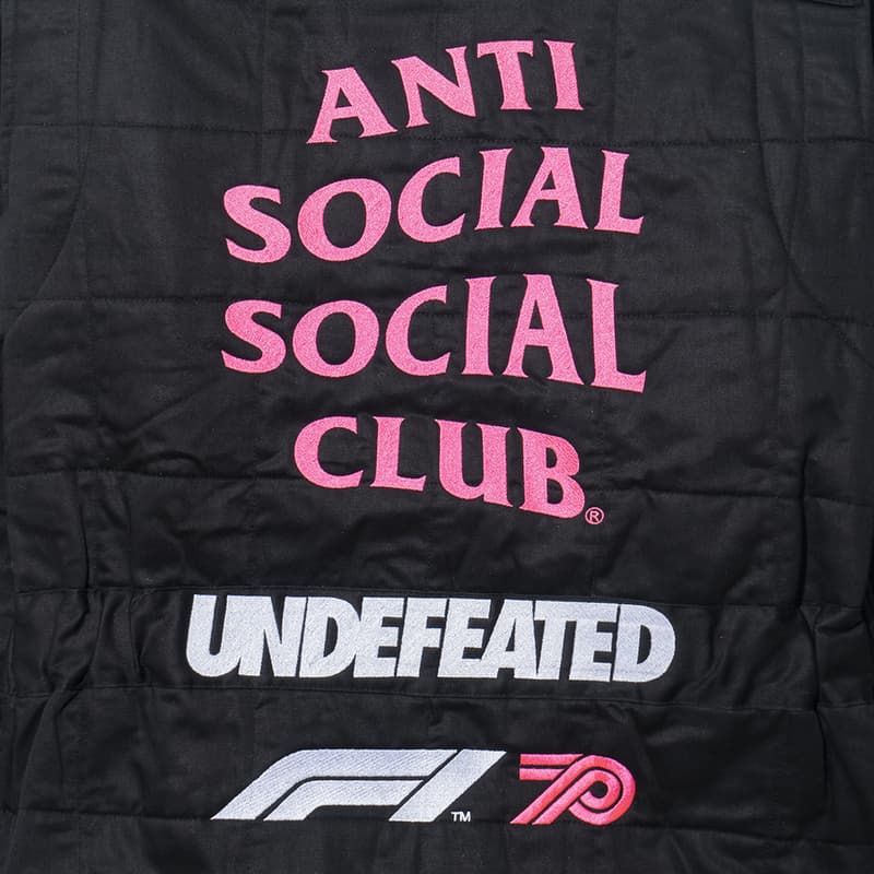 Anti Social Social Club x UNDEFEATED x Formula 1 全新聯乘系列正式發佈