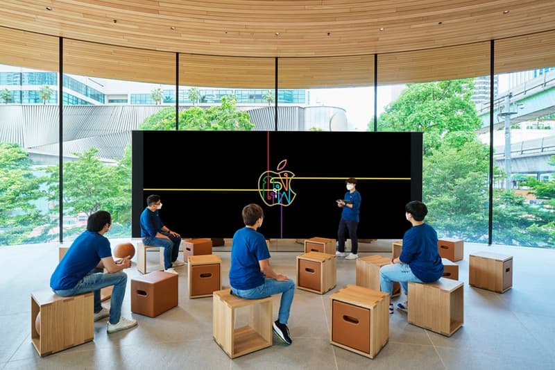 率先走進 Apple 於泰國曼谷最新零售店
