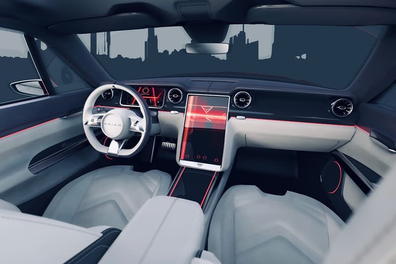 Aviar 打造 Tesla Model S 基礎之 1967 年 Ford Mustang 定製車款