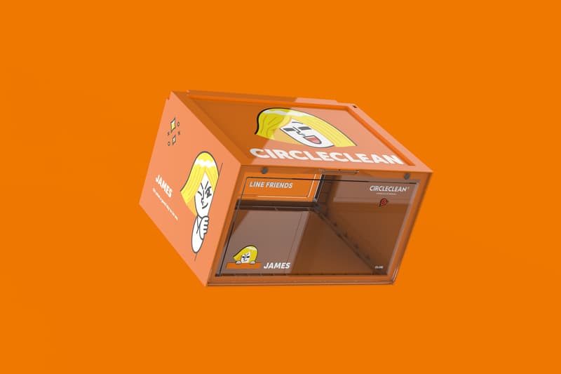 CIRCLECLEAN 携手 LINE FRIENDS 推出全新联名鞋盒
