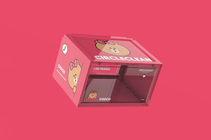 CIRCLECLEAN 携手 LINE FRIENDS 推出全新联名鞋盒