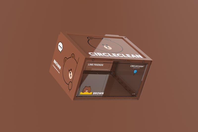 CIRCLECLEAN 携手 LINE FRIENDS 推出全新联名鞋盒