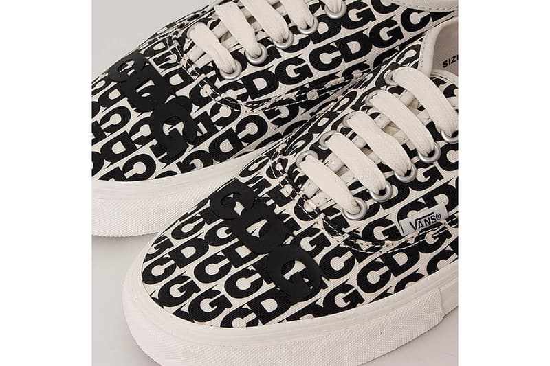 COMME des GARÇONS CDG x Vans 聯乘 Authentic 鞋款即將迎來最終回補貨